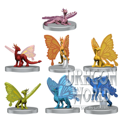 Pride of Faerie Dragons - Painted - D&D Icons